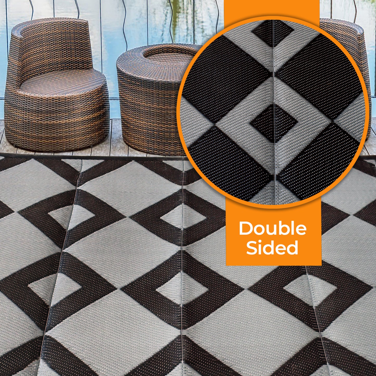 Outdoor Rugs Geo