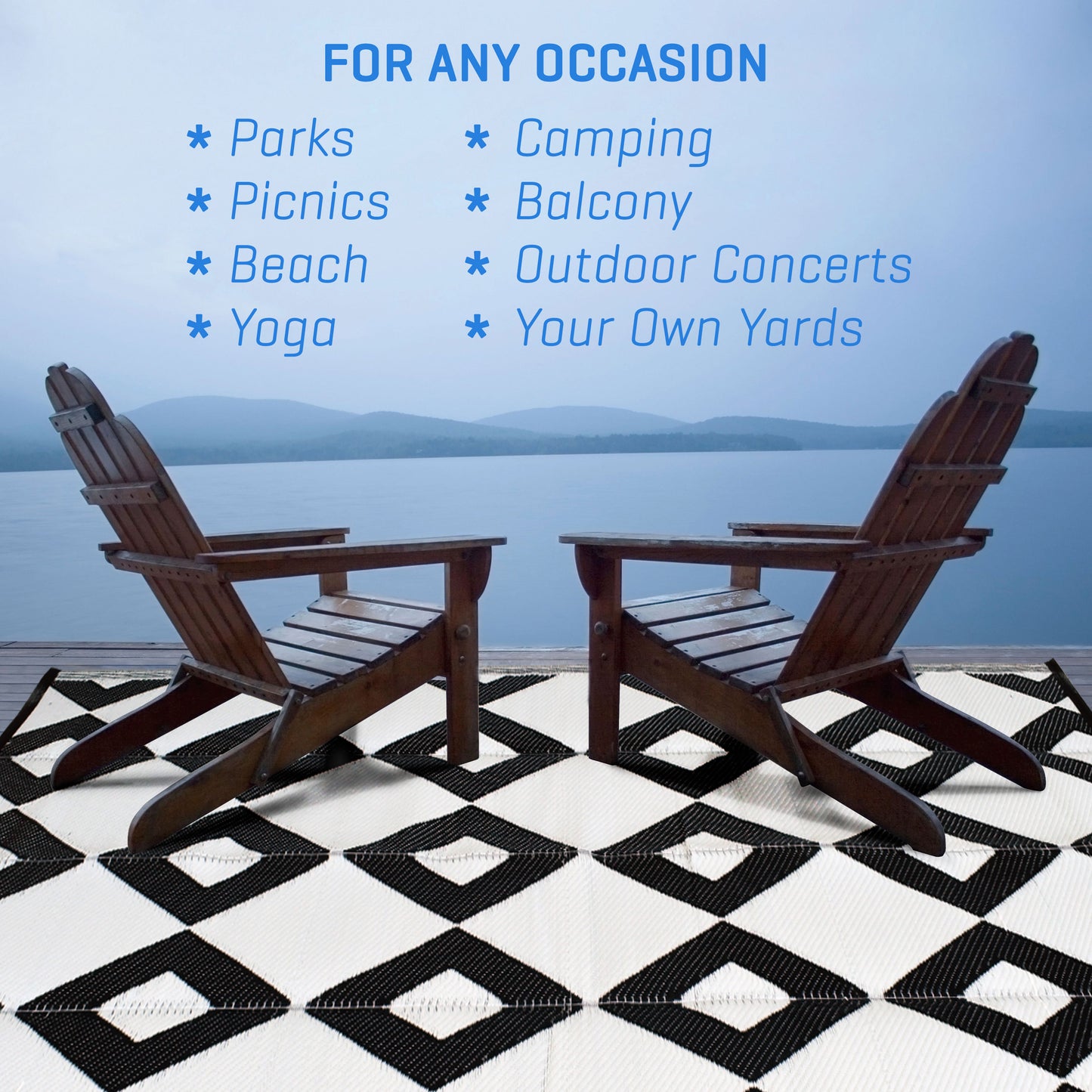 Outdoor Rugs Geo