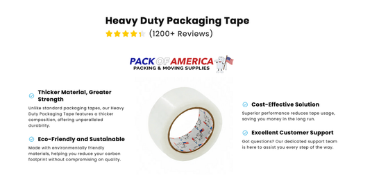 Heavy Duty Packaging Tape: Maximum Strength for Secure Shipping