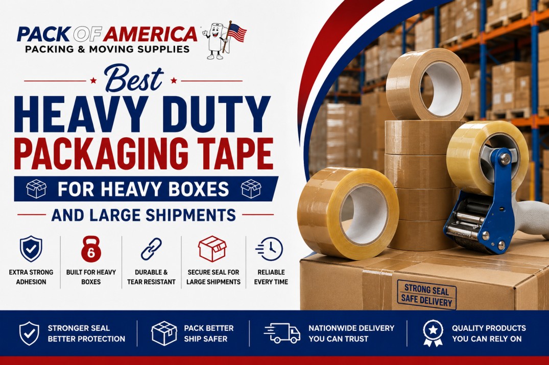 Best Heavy Duty Packaging Tape for Heavy Boxes and Large Shipments