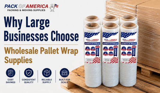 Why Large Businesses Choose Wholesale Pallet Wrap Supplies
