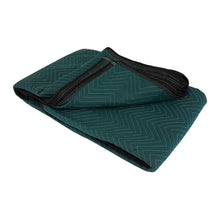 Load image into Gallery viewer, 80 in. x 144in. Green Large Moving Blanket