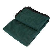 Load image into Gallery viewer, 80 in. x 144in. Green Large Moving Blanket