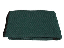 Load image into Gallery viewer, 80 in. x 144in. Green Large Moving Blanket