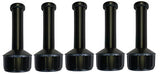 Stretch Wrap Dispenser - Hand Saver (1 Pack) for 3-Inch Core Plastic Wraps | Black Plastic Handle | Moving Packaging Supplies | Hand Held Dispenser for Bundling and Wrapping