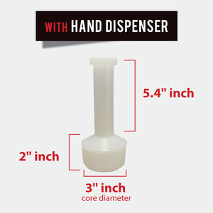 Hand Dispenser - 3-Inch Core Black