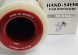 Plastic Hand Saver, Ideal for Pack of America Stretch Film - 1 Pair, Fit for Dia Between 2.95" and 3.05" inch, Industrial Heavy Duty for Wrapping Pallet, Packing and Moving Supplies.