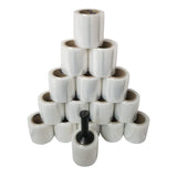 Mini Stretch Wrap Film | Plastic Shrink Wrap | Moving Supplies | Dispenser Options | Industrial Strength Hand Cling Wrap for Bundling and Wrapping